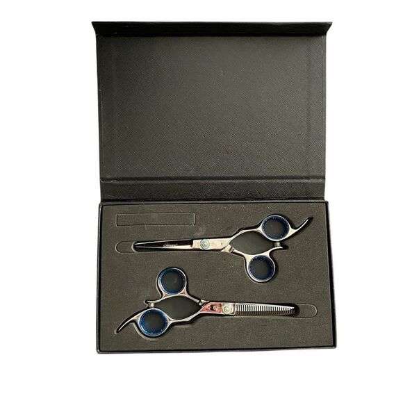 Shinzu By Shark Fin Forged Japanese Steel Shear Set - Picture 2 of 3